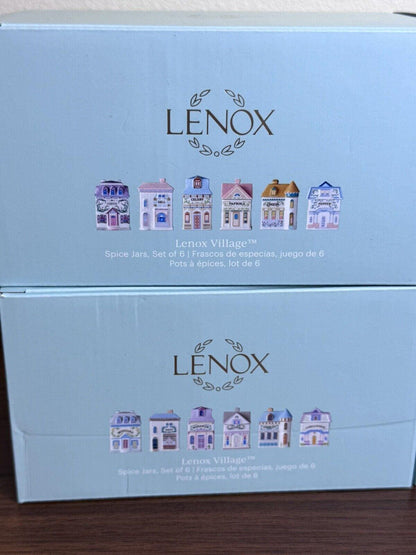 2024 Lenox Spice Village 24 Piece Jar Collection Complete Full Set New
