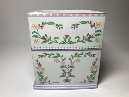 1990 Lenox Spice Village Coffee Cafe Porcelain Canister